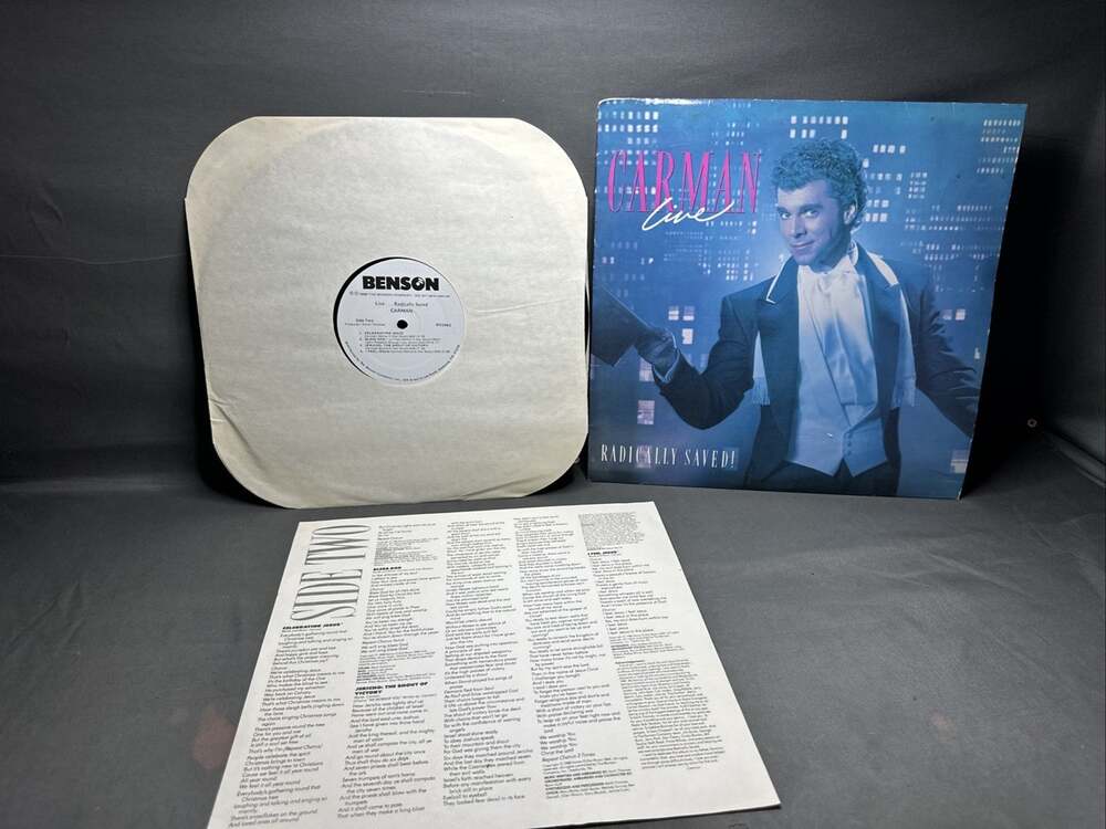 Carman Live: Radically Saved CD Album 1988